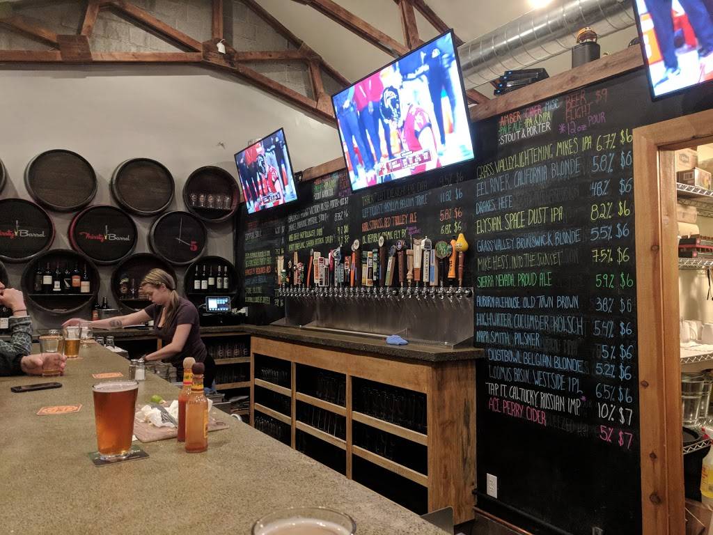 Thirsty Barrel Taphouse & Grille | restaurant | 116 Neal St, Grass Valley, CA 95945, USA | 5308025488 OR +1 530-802-5488