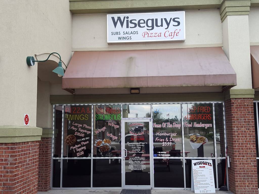 Wise Guys Pizza Cafe | restaurant | 1523 Chaffee Rd S, Jacksonville, FL 32221, USA | 9047839569 OR +1 904-783-9569