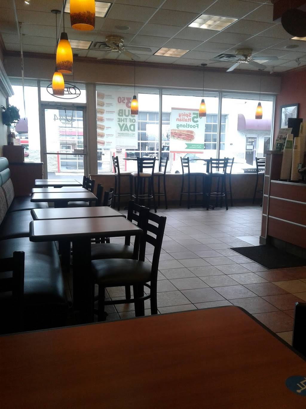 Subway Restaurants | restaurant | 3244 Glenview Rd, Glenview, IL 60025, USA | 8479981308 OR +1 847-998-1308