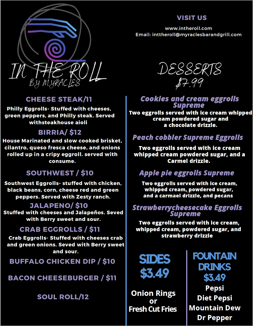 In the Roll | restaurant | 1060 Patterson Rd, Dayton, OH 45420, USA | 9377161173 OR +1 937-716-1173