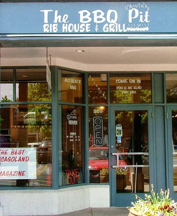 The BBQ Pit | restaurant | 589 Elm Pl, Highland Park, IL 60035, USA | 8474326393 OR +1 847-432-6393