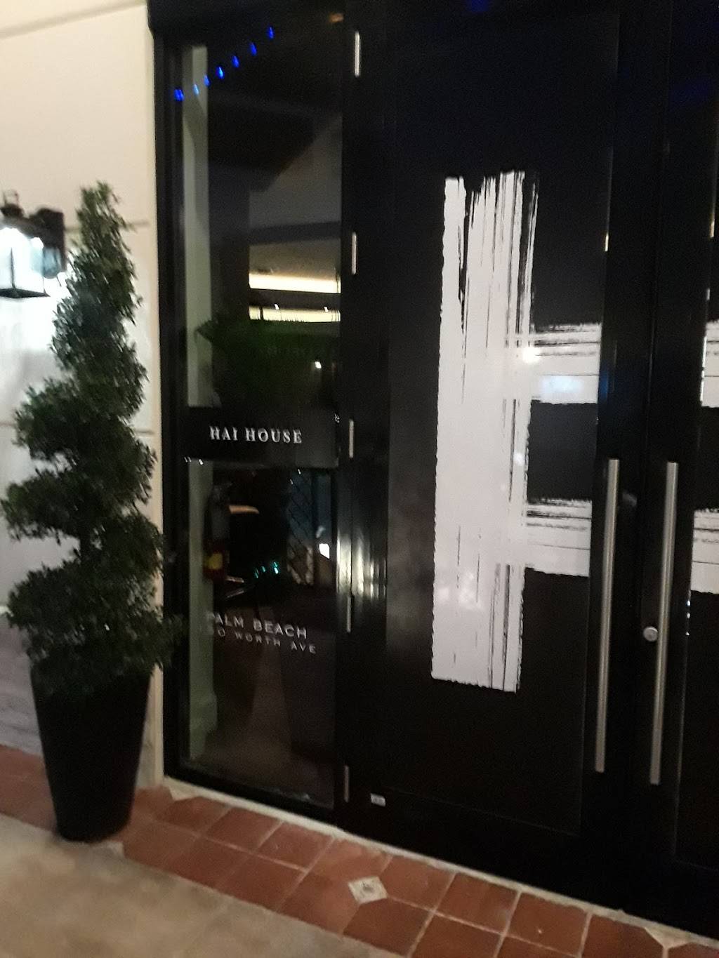 Hai House | restaurant | 150 Worth Ave #234, Palm Beach, FL 33480, USA | 5617661075 OR +1 561-766-1075