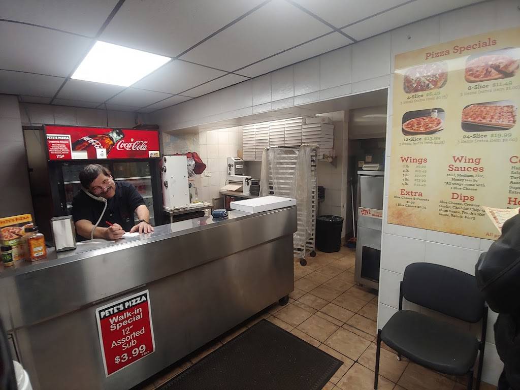 Petes Pizza | restaurant | 6 Pleasant Ave, St. Catharines, ON L2R 1X8, Canada | 9056854877 OR +1 905-685-4877