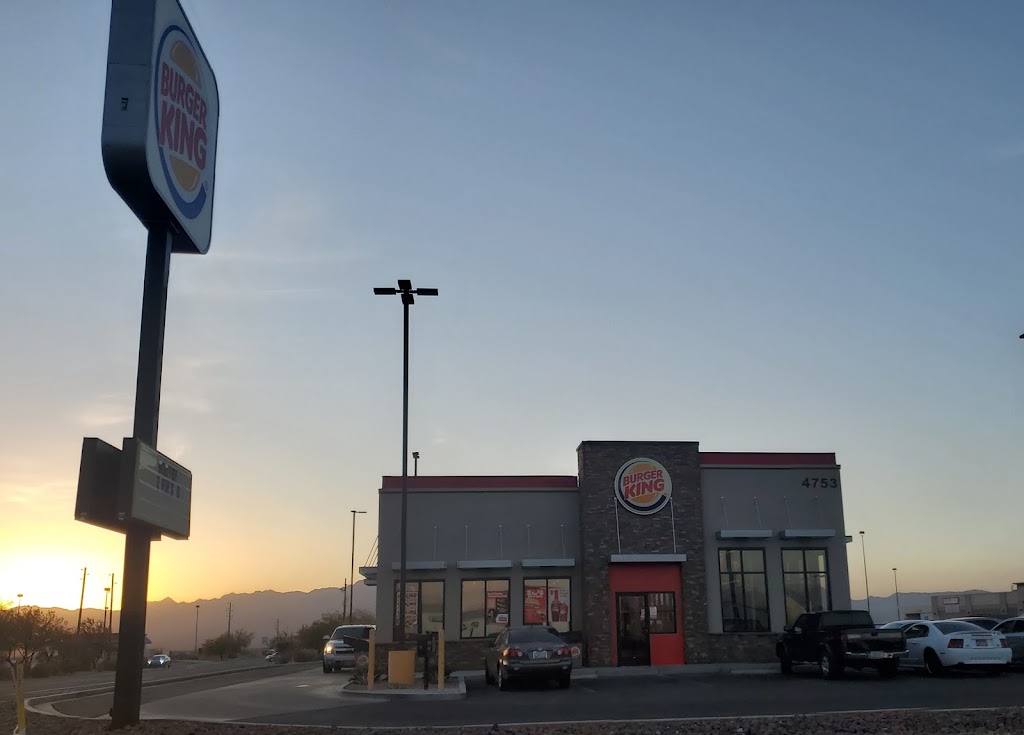 Burger King | restaurant | 4753 AZ-95, Mohave Valley, AZ 86440, USA | 8663942493 OR +1 866-394-2493