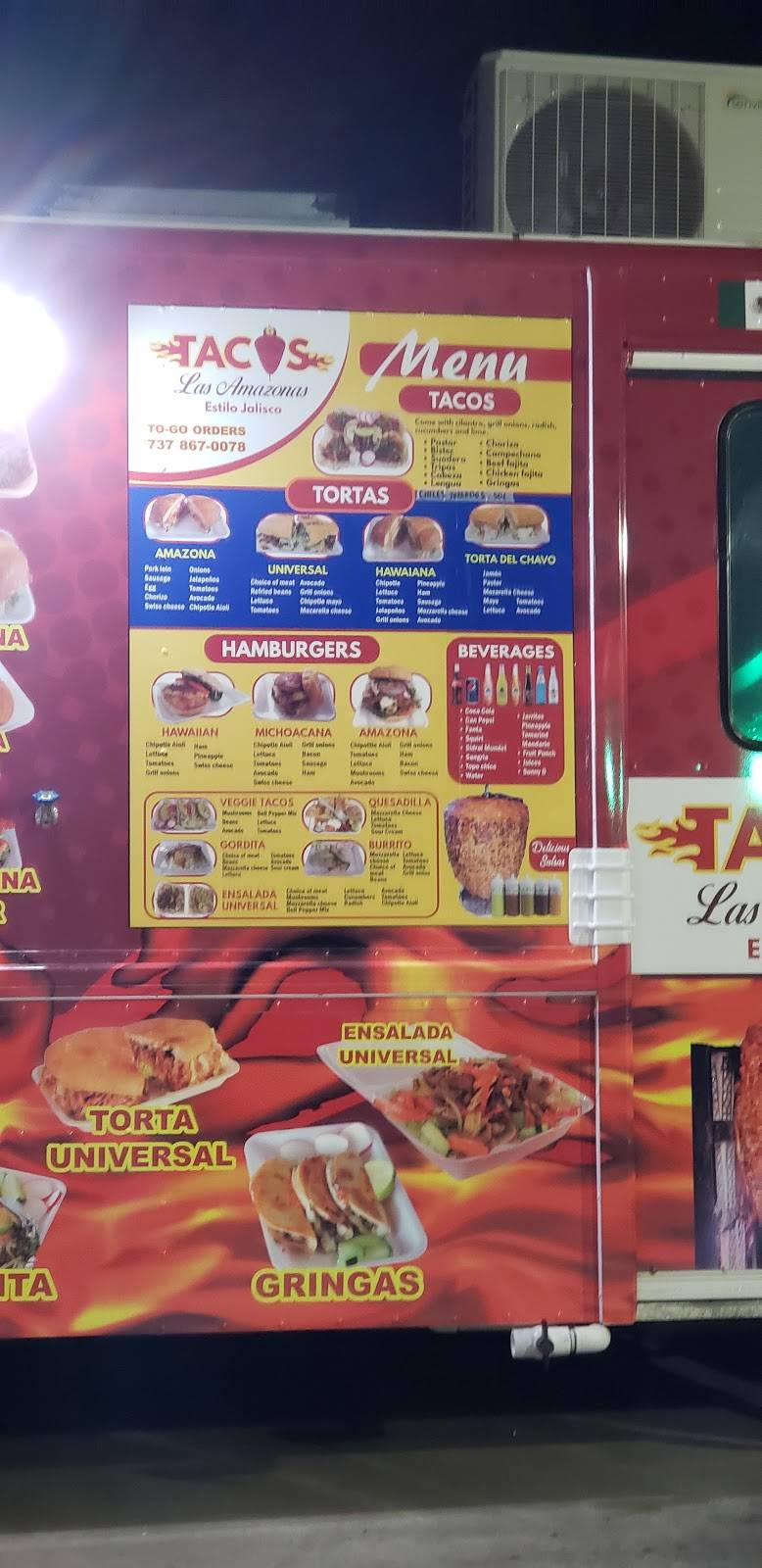 Taquería Las Amazonas | restaurant | 4703 TX-275 Loop, Austin, TX 78745, USA | 7378670078 OR +1 737-867-0078