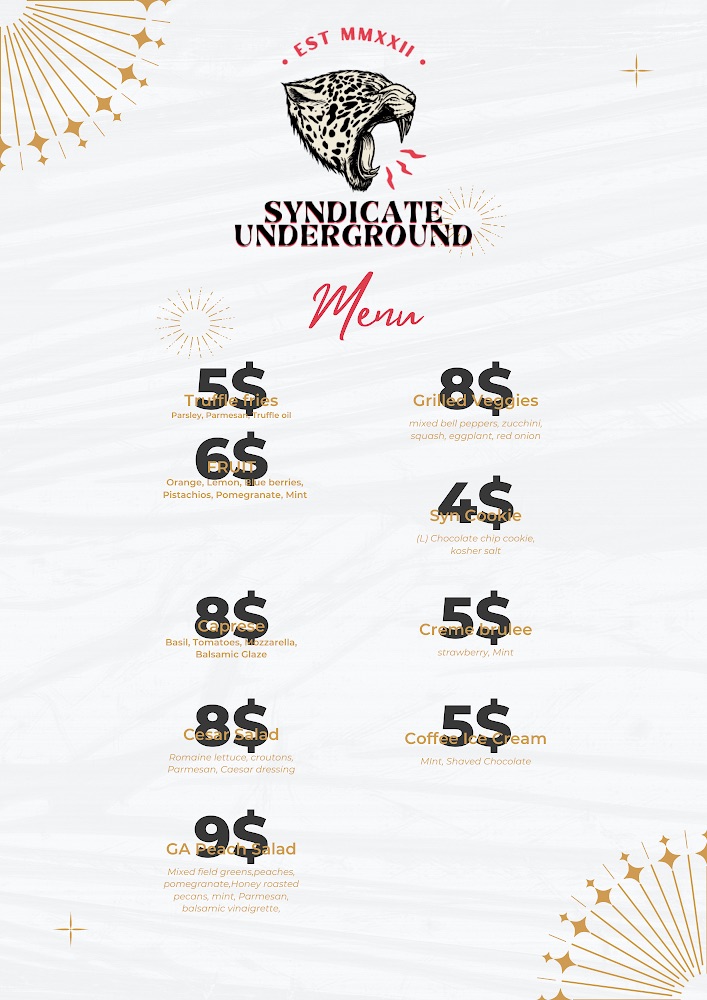 Syndicate Underground | restaurant | 1747 Roanoke St, Wichita, KS 67218, USA | 3167949524 OR +1 316-794-9524