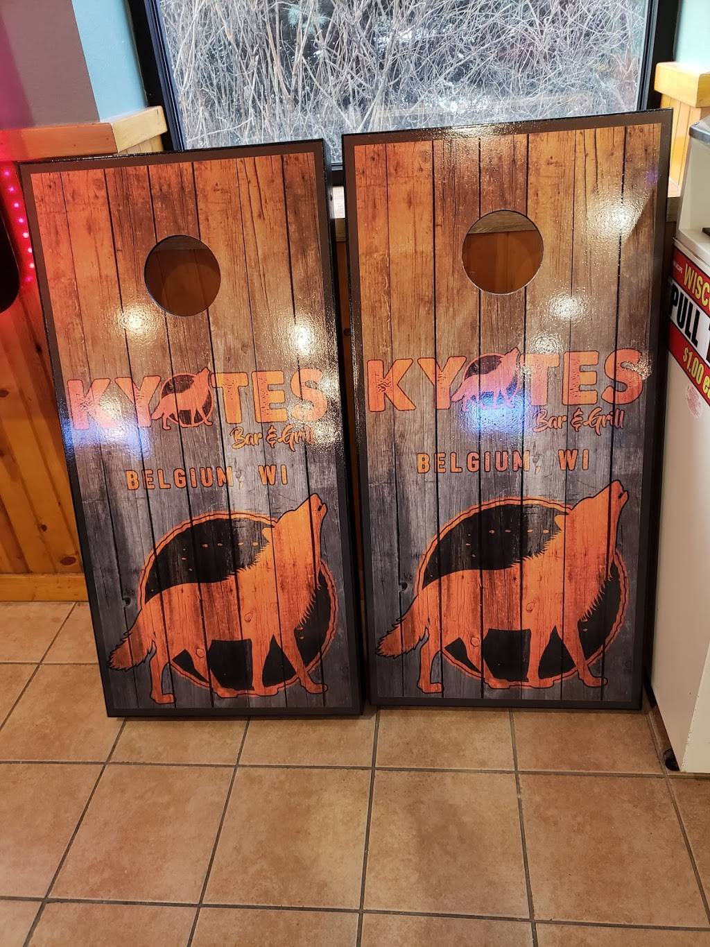 Kyotes Bar & Grill | restaurant | 129 Spring St, Belgium, WI 53004, USA | 2622855054 OR +1 262-285-5054