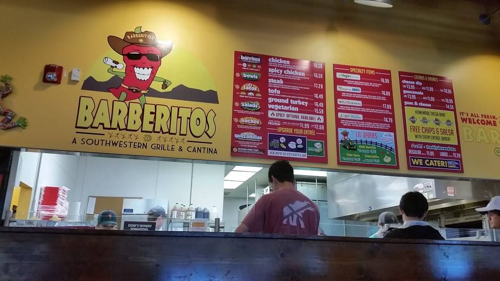 Barberitos Southwestern Grille & Cantina | restaurant | 2 S Main St #105, Watkinsville, GA 30677, USA | 7067051228 OR +1 706-705-1228