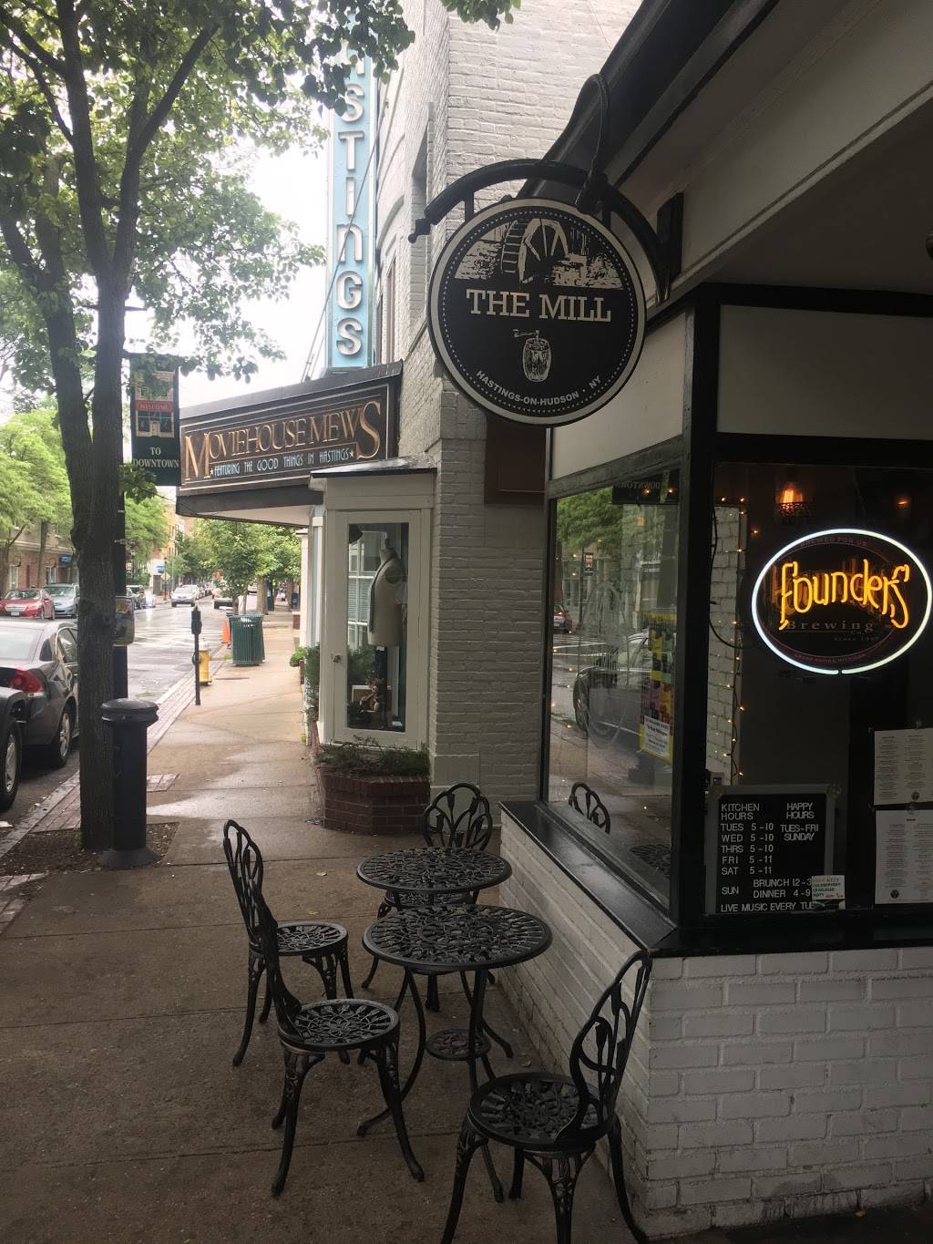 The Mill | restaurant | 583 Warburton Ave, Hastings-On-Hudson, NY 10706, USA | 9142317772 OR +1 914-231-7772