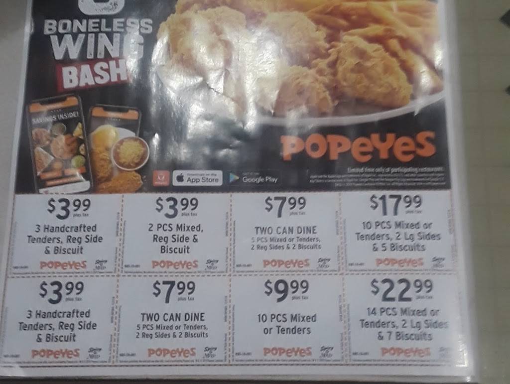 Popeyes Louisiana Kitchen | restaurant | 9503 Jensen Dr, Houston, TX 77093, USA | 7138089618 OR +1 713-808-9618