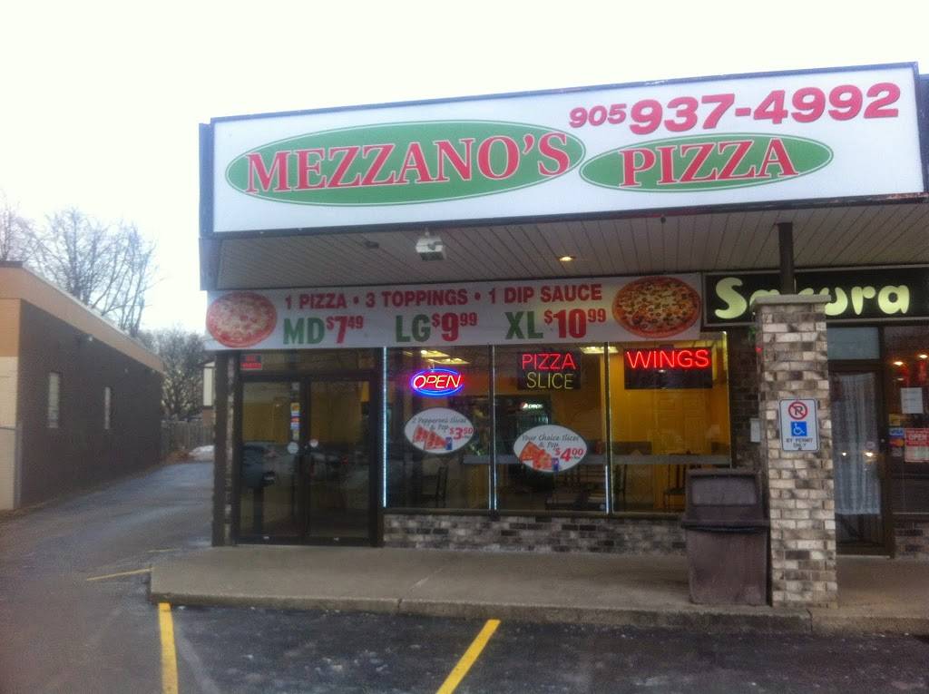 Mezzanos Pizza | restaurant | 530 Lake St, St. Catharines, ON L2N 4H6, Canada | 9059374992 OR +1 905-937-4992