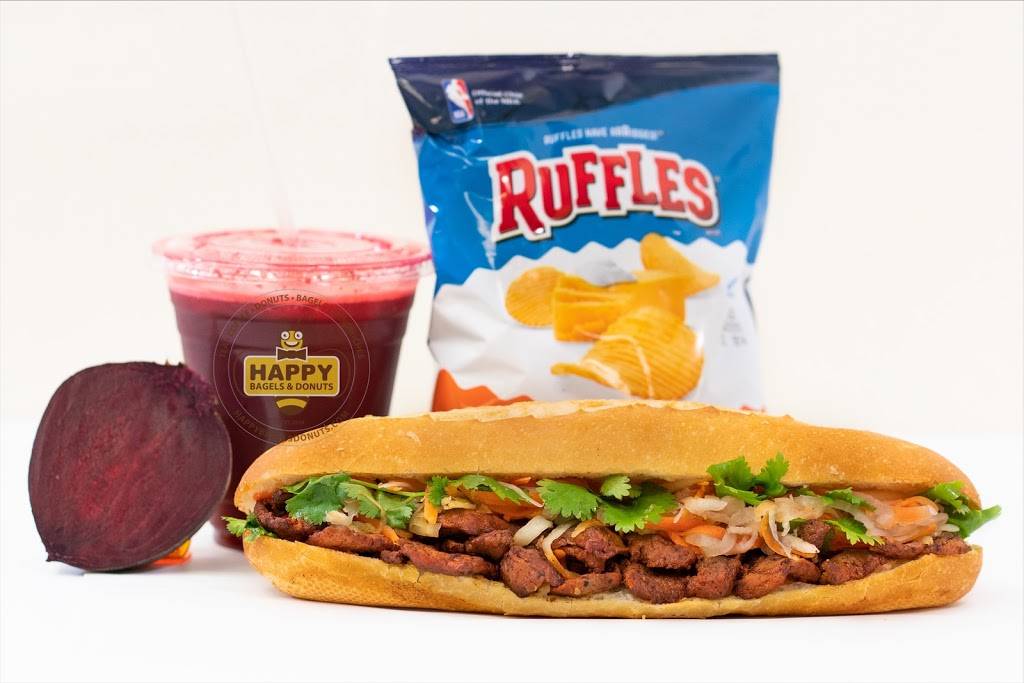 Happy Bagels & Donuts | restaurant | 9926 Lakewood Blvd, Downey, CA 90240, USA | 5628626292 OR +1 562-862-6292