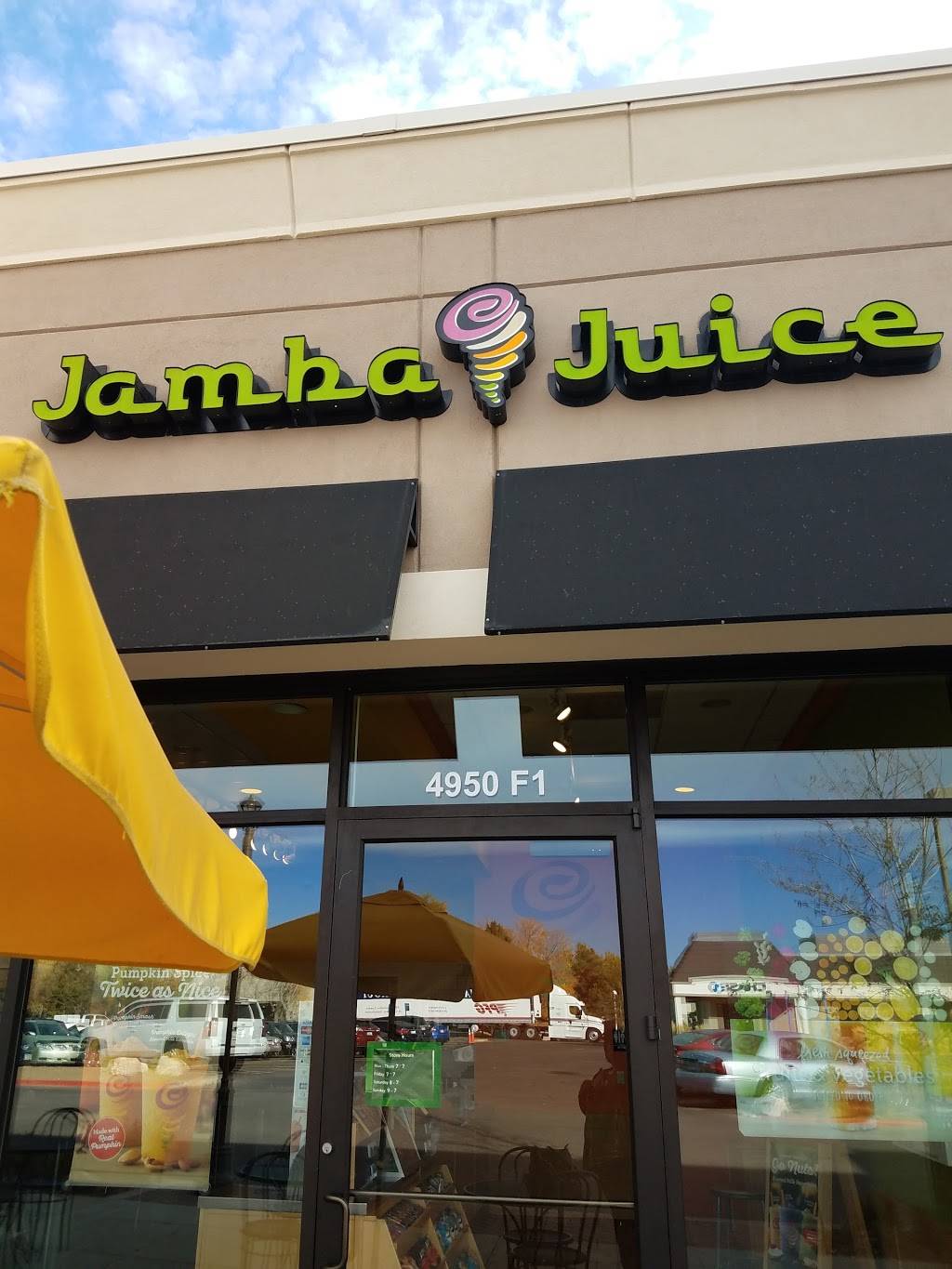 Jamba Belleview Square | restaurant | 4950 S Yosemite St Unit F-1, Greenwood Village, CO 80111, USA | 7202004555 OR +1 720-200-4555