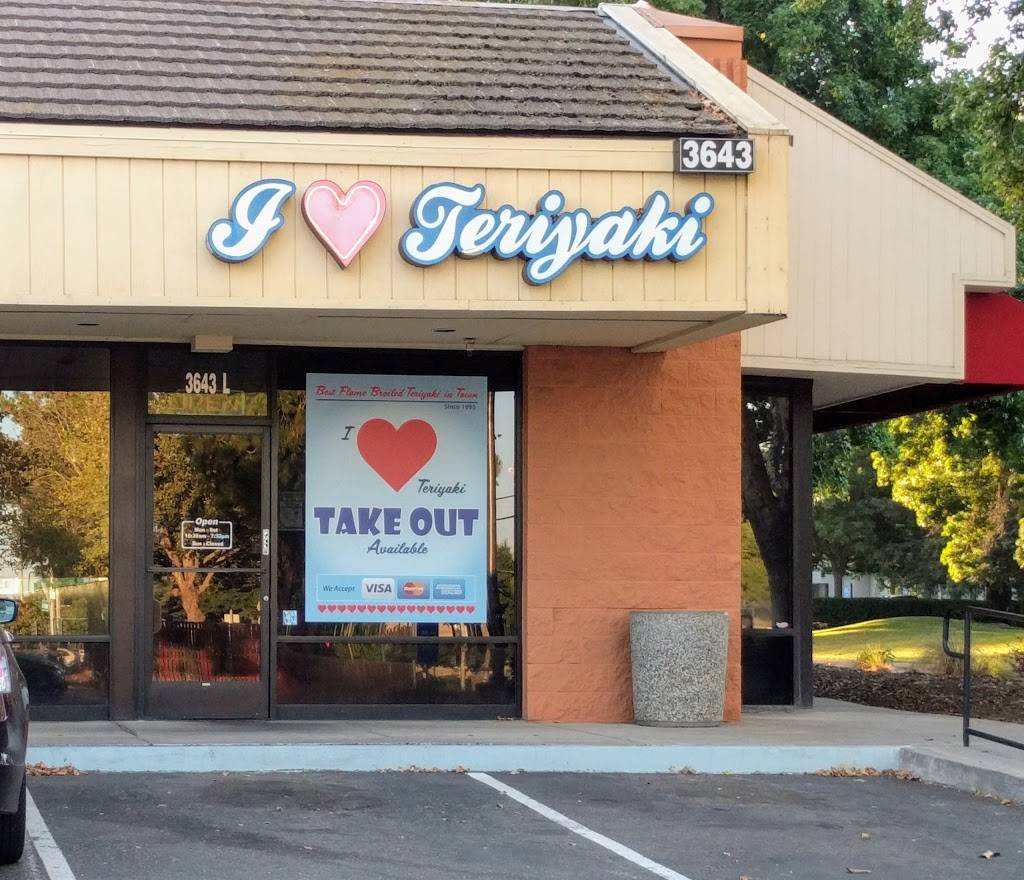 I Love Teriyaki | restaurant | 3643 Bradshaw Rd # L, Sacramento, CA 95827, USA | 9163621212 OR +1 916-362-1212