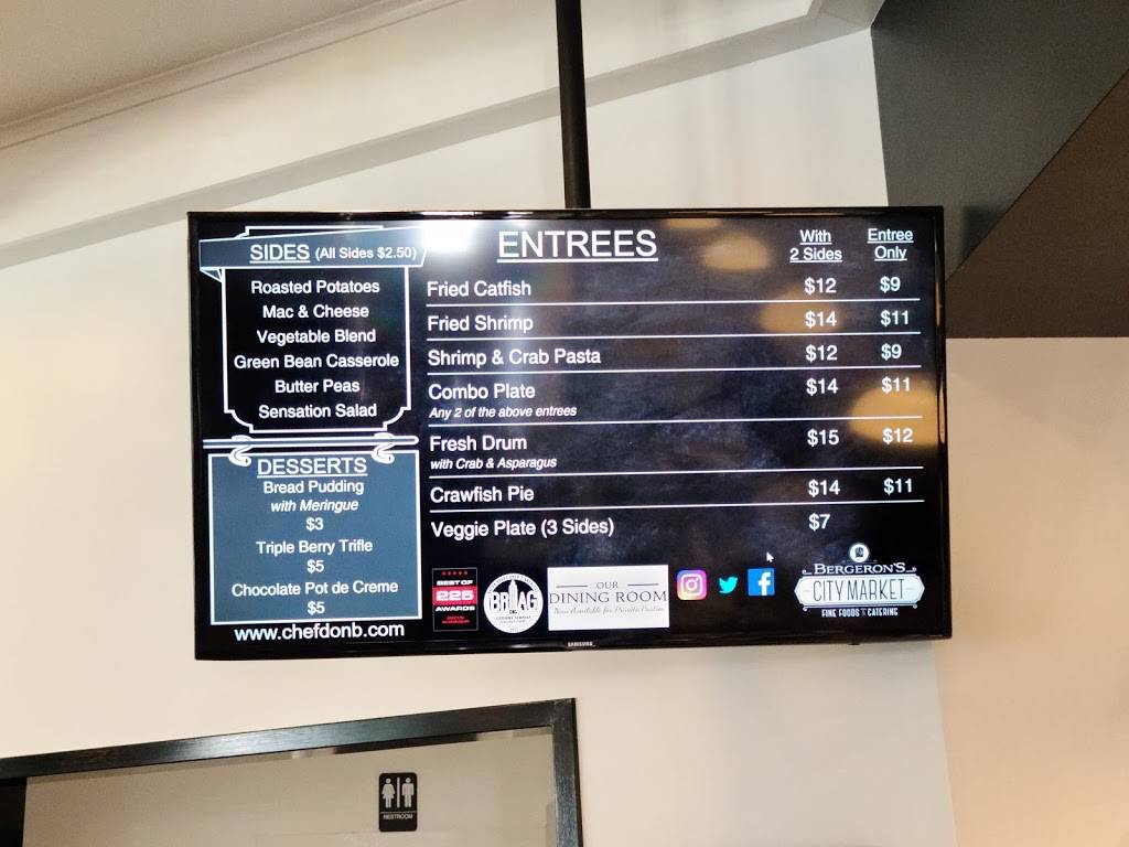 Bergerons City Market | meal takeaway | 8200 Jefferson Hwy, Baton Rouge, LA 70809, USA | 2259273998 OR +1 225-927-3998