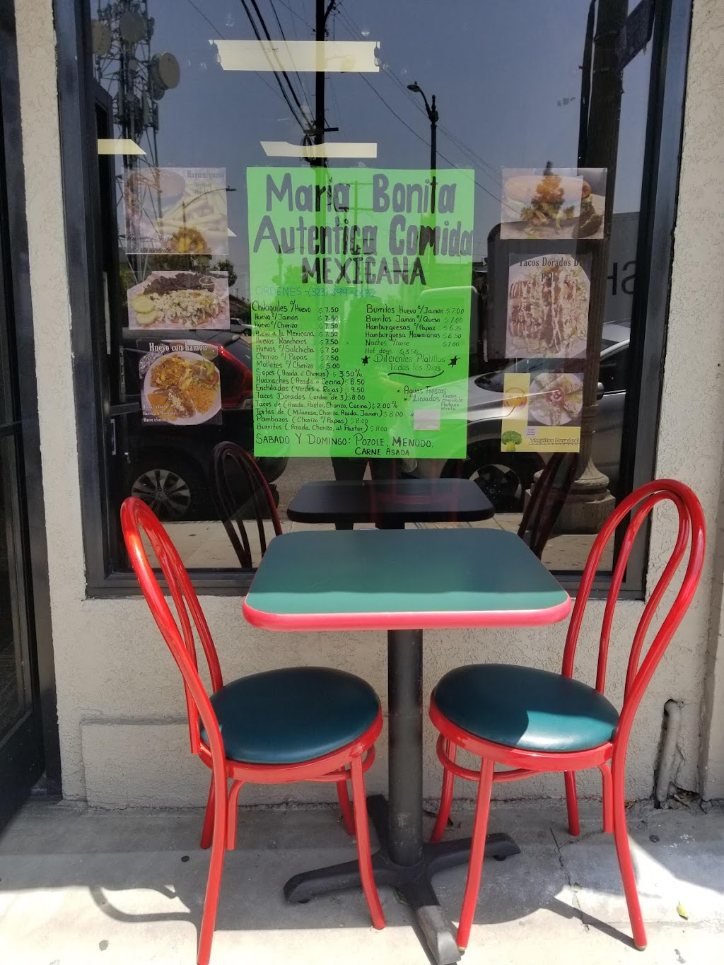 Maria Bonita Restaurante | restaurant | 2635 Whittier Blvd, Los Angeles, CA 90023, USA | 3236049139 OR +1 323-604-9139