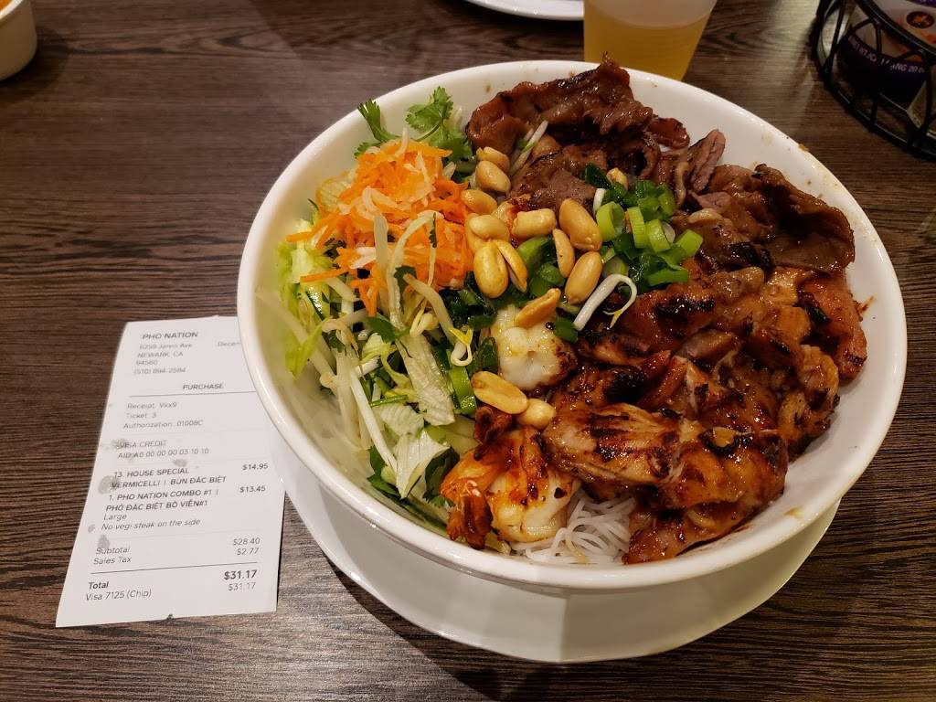 Pho Nation Noodle and Rice | restaurant | 6259 Jarvis Ave, Newark, CA 94560, USA | 5108942584 OR +1 510-894-2584