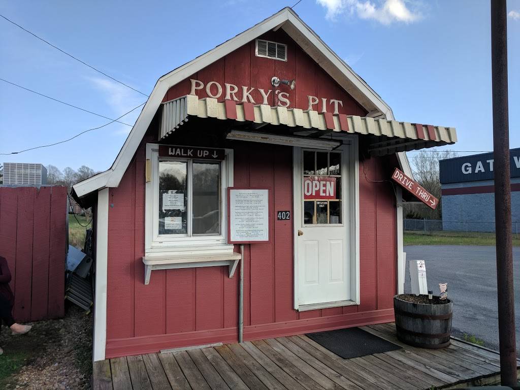 Porkys Pit BBQ | restaurant | 402 McMinnville Hwy, Manchester, TN 37355, USA | 9317289648 OR +1 931-728-9648