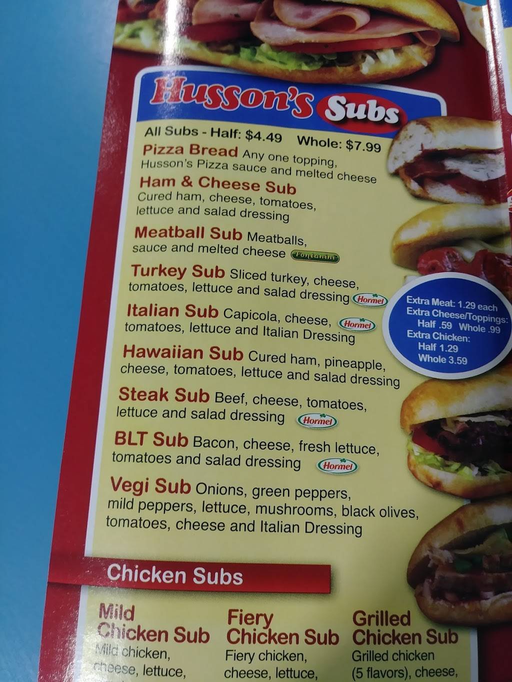 Hussons Pizza | restaurant | 2415 Kanawha Terrace, St Albans, WV 25177, USA | 3047222135 OR +1 304-722-2135