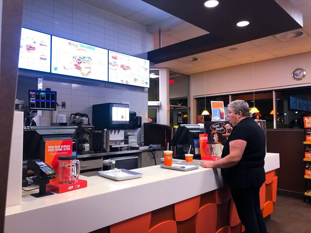 A&W Canada | restaurant | 1310 Boulevard Casavant E, Saint-Hyacinthe, QC J2S 0G2, Canada | 4502505371 OR +1 450-250-5371