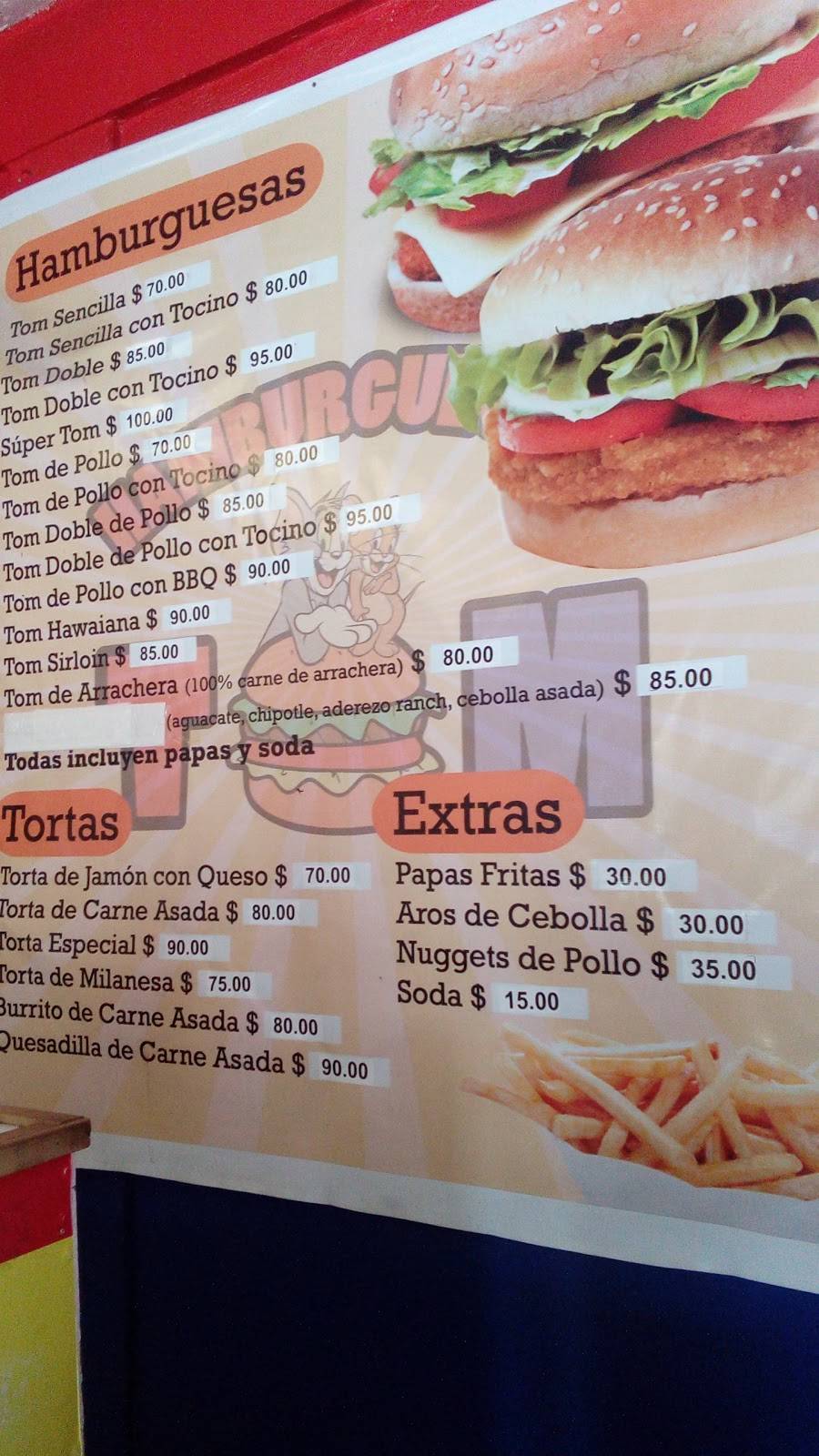 Hamburguesas Tom | restaurant | Paseo José María Morelos y Pavón 877, Industrial, 21430 Tecate, B.C., Mexico | 016651216987 OR +52 665 121 6987