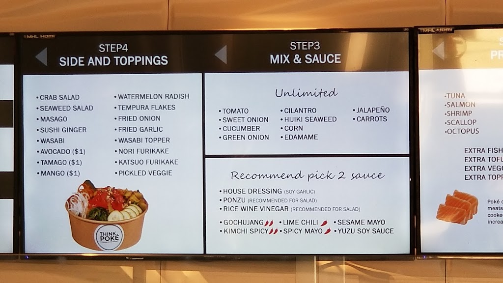 Think Poké | restaurant | 73 Eglin Pkwy NE #106, Fort Walton Beach, FL 32548, USA | 8508126880 OR +1 850-812-6880