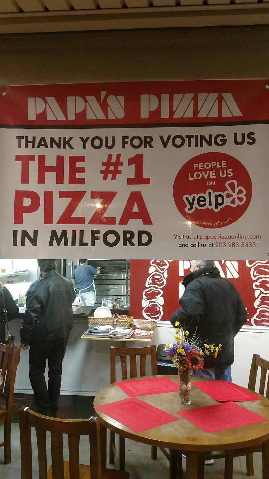 Papas Pizza II | restaurant | 2005 Bridgeport Ave, Milford, CT 06460, USA | 2032835433 OR +1 203-283-5433