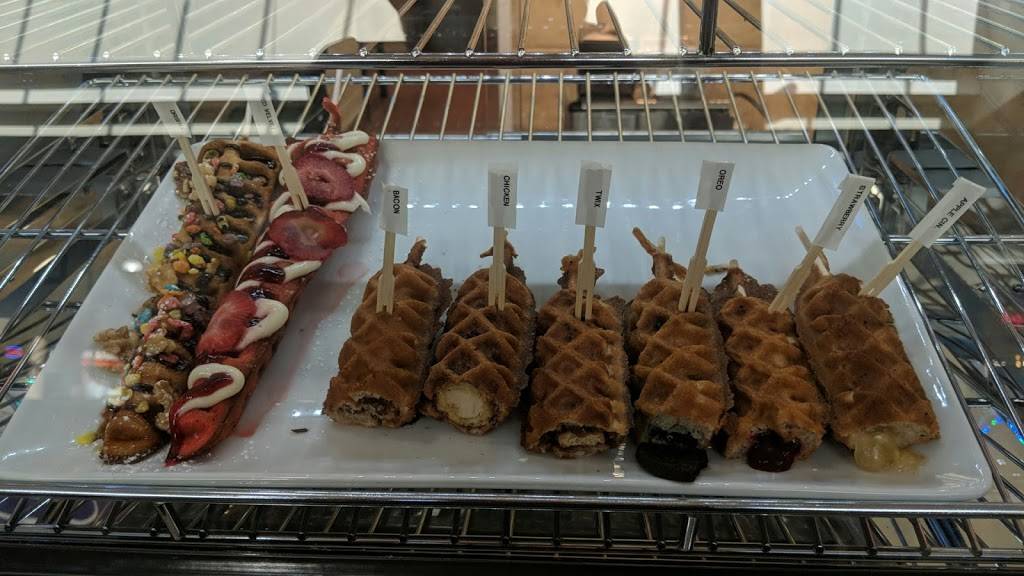 Discos Waffle on a Stick | restaurant | 5308 Pacific Ave #104 Inside The Patio Food Court, Stockton, CA 95207, USA | 2092275445 OR +1 209-227-5445
