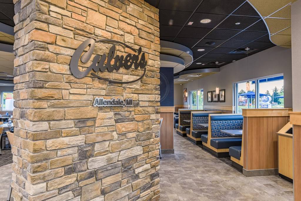 Culvers | restaurant | 5128 Lake Michigan Dr, Allendale Charter Twp, MI 49401, USA | 6168952873 OR +1 616-895-2873