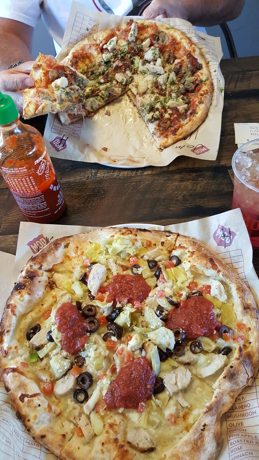 MOD Pizza | restaurant | 3977 S Arizona Ave #4, Chandler, AZ 85248, USA | 6022832819 OR +1 602-283-2819