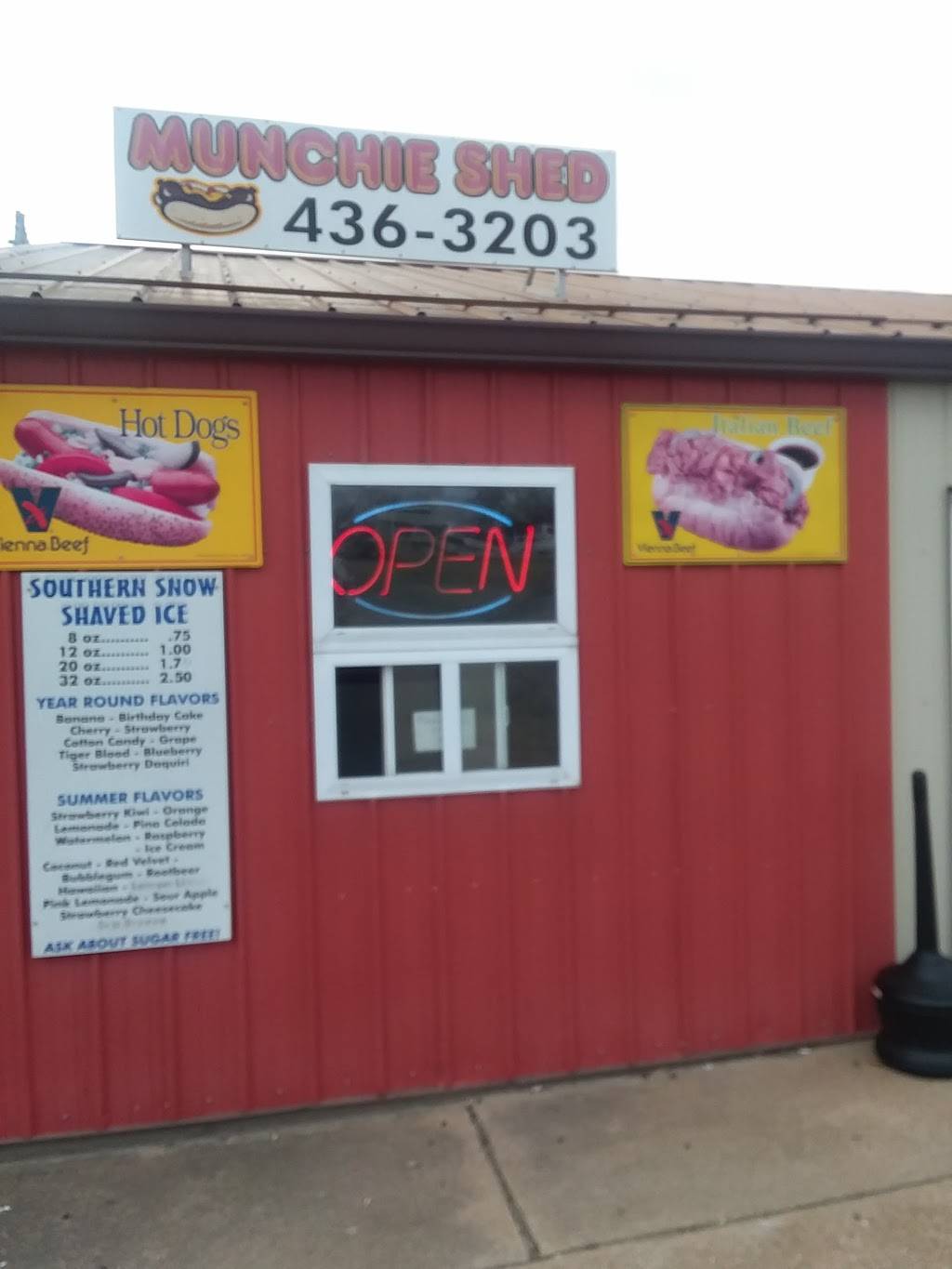 Munchie Shed | restaurant | 605 E High St, Potosi, MO 63664, USA | 5734363203 OR +1 573-436-3203