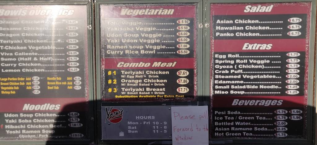 Yoshis Fresh Asian Grill | restaurant | 12202 N Cave Creek Rd, Phoenix, AZ 85022, USA | 6024854236 OR +1 602-485-4236