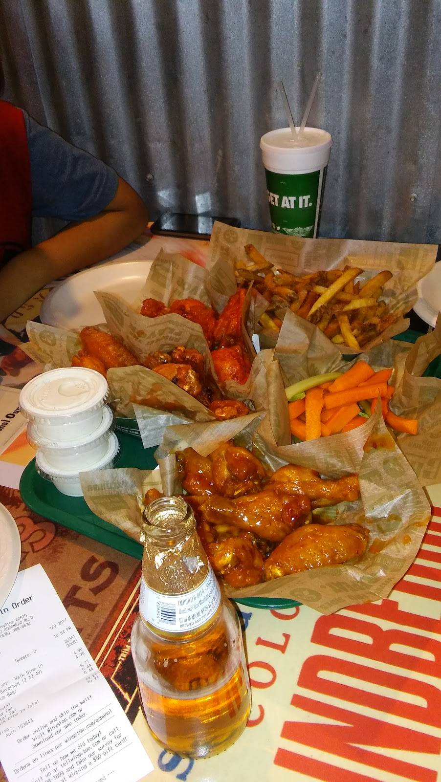 Wingstop | restaurant | 3612 Rosemead Blvd, Rosemead, CA 91770, USA | 6262888634 OR +1 626-288-8634