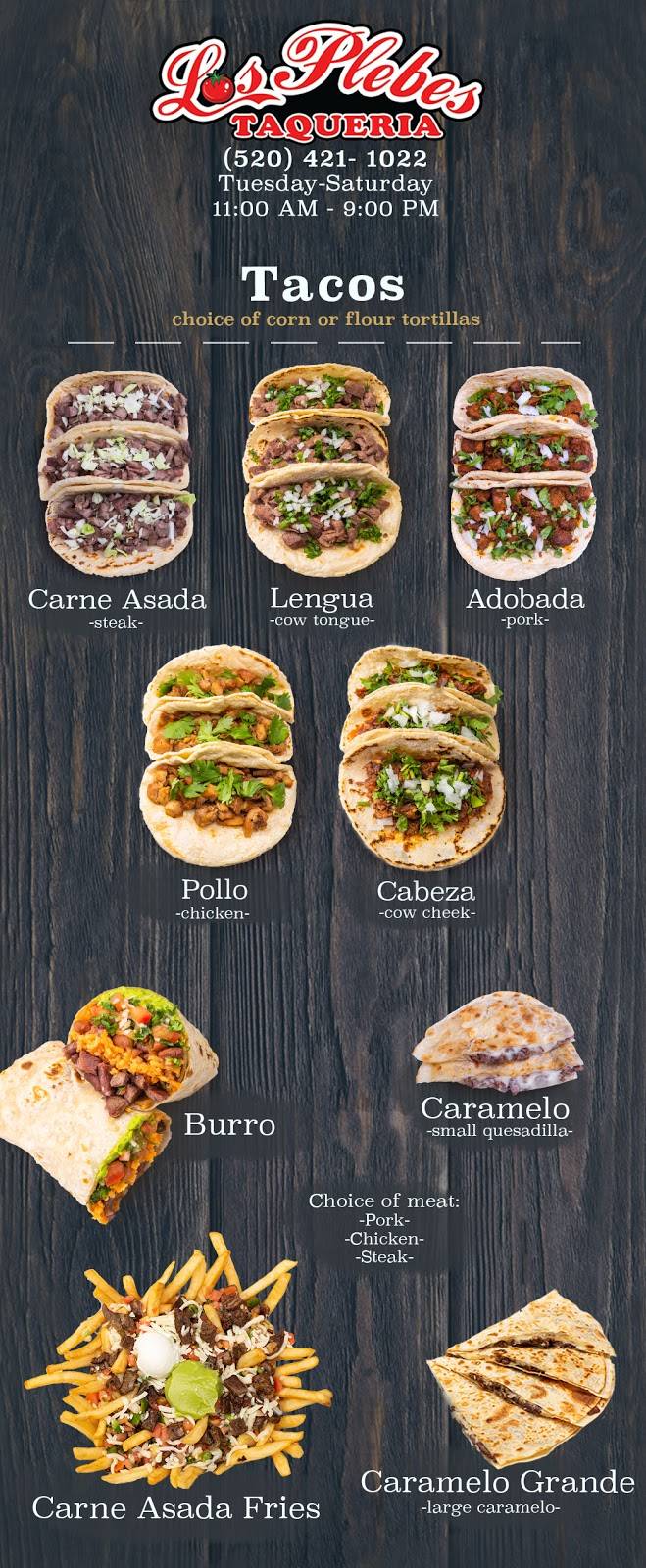 Los Plebes Taqueria | restaurant | 844 N Promenade Pkwy, Casa Grande, AZ 85194, USA | 5204211022 OR +1 520-421-1022