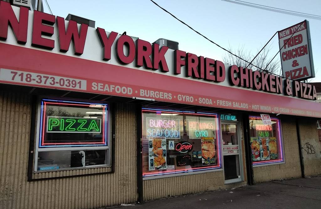 New York Fried Chicken & Pizza | restaurant | 2837 86th St, Brooklyn, NY 11223, USA | 7183730391 OR +1 718-373-0391