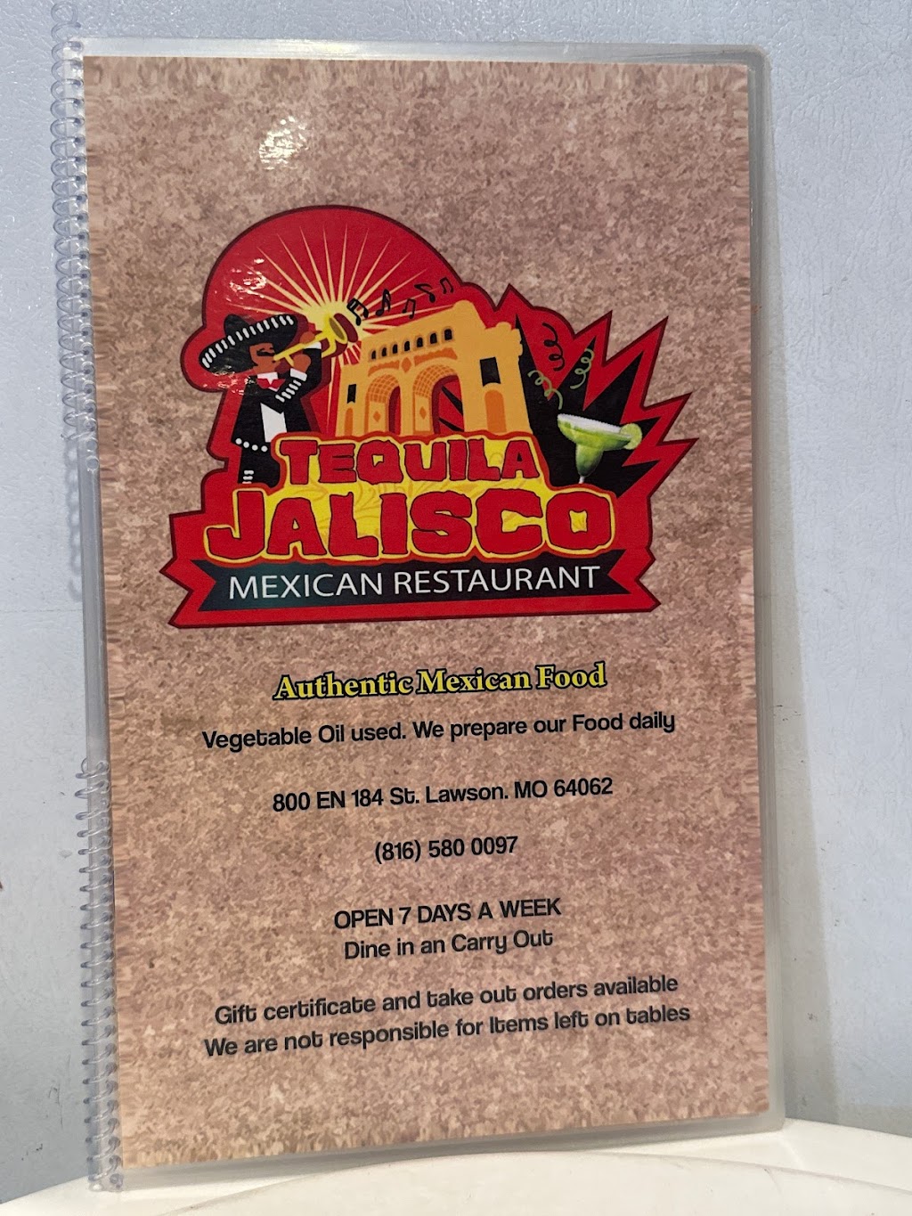 Tequila Jalisco 2 | restaurant | 800 NE 184 St, Lawson, MO 64062, USA | 8165800097 OR +1 816-580-0097
