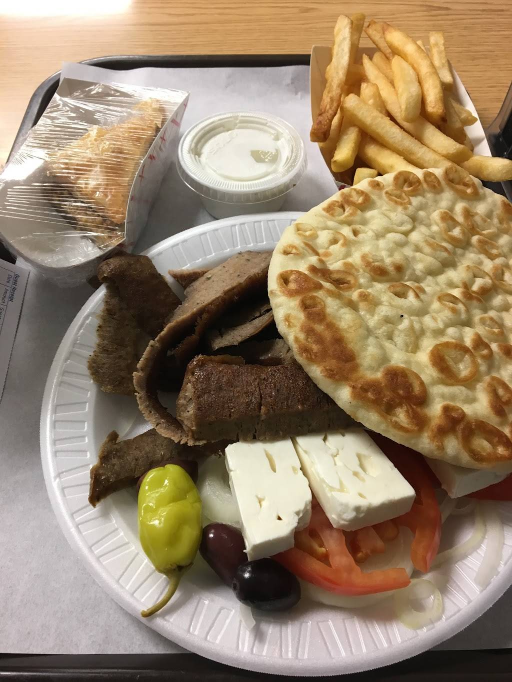 Georges Gyros | restaurant | 1808 E Bristol St E, Elkhart, IN 46514, USA | 5742649560 OR +1 574-264-9560