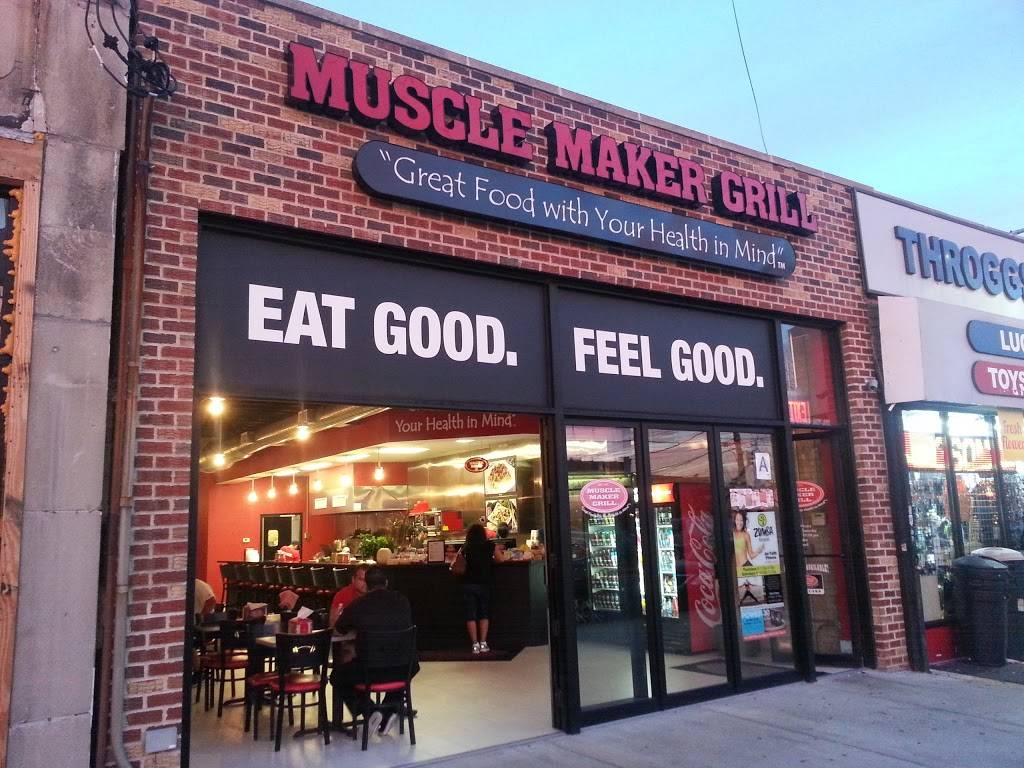 Muscle Maker Grill | restaurant | 4041 E Tremont Ave, Bronx, NY 10465, USA | 7188226991 OR +1 718-822-6991