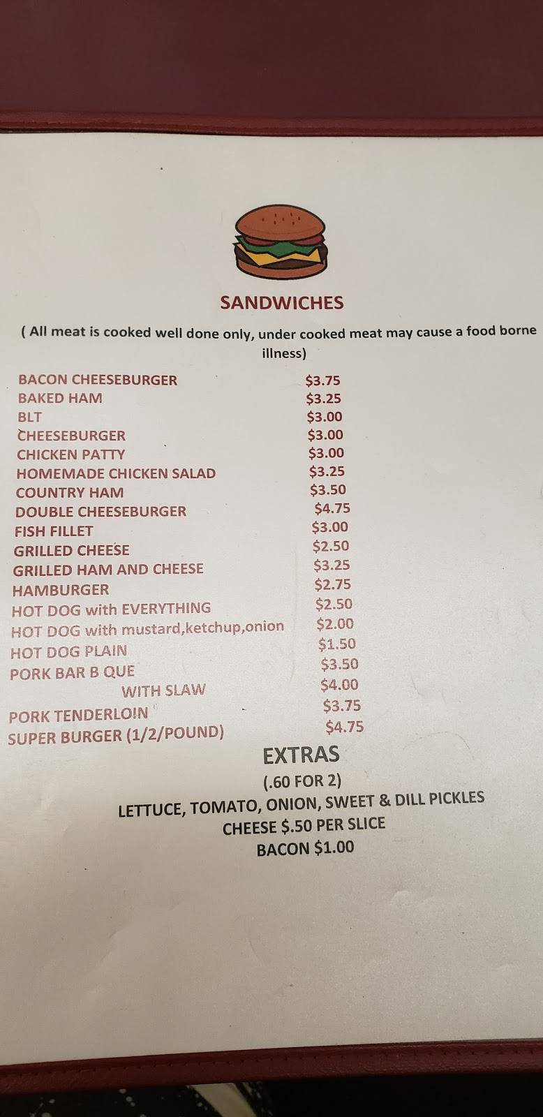 BGs Family Restaurant | restaurant | 290 Craig St, Craigsville, VA 24430, USA | 5409975019 OR +1 540-997-5019