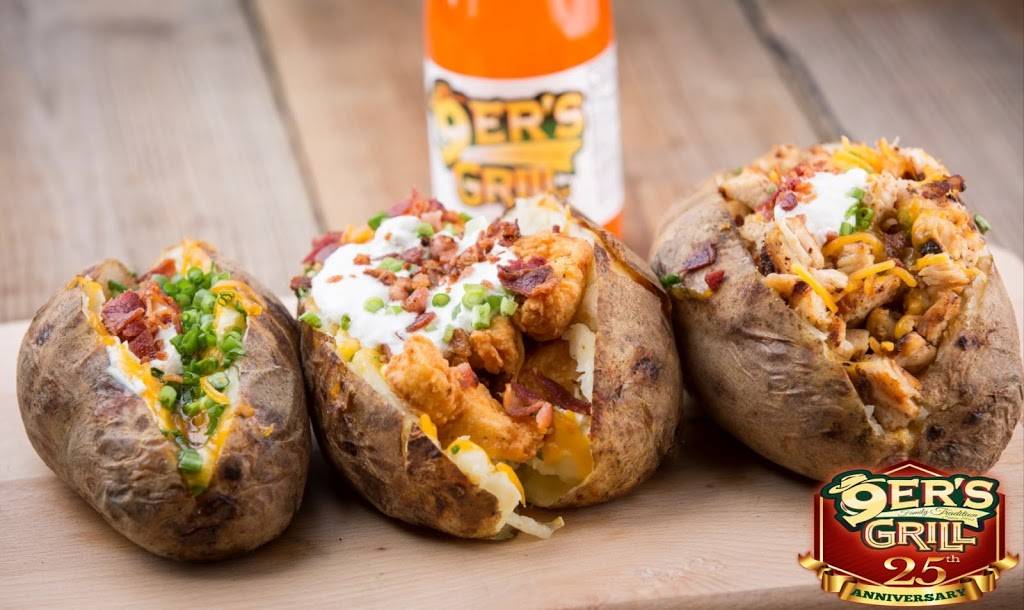 9ers Grill @ Katy | meal takeaway | 23225 Kingsland Blvd, Katy, TX 77494, USA | 2813951133 OR +1 281-395-1133