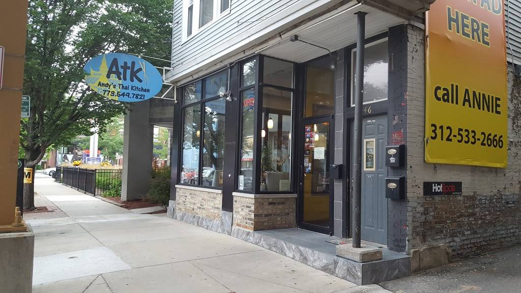 Andys Thai Kitchen | restaurant | 946 W Wellington Ave, Chicago, IL 60657, USA | 7735497821 OR +1 773-549-7821