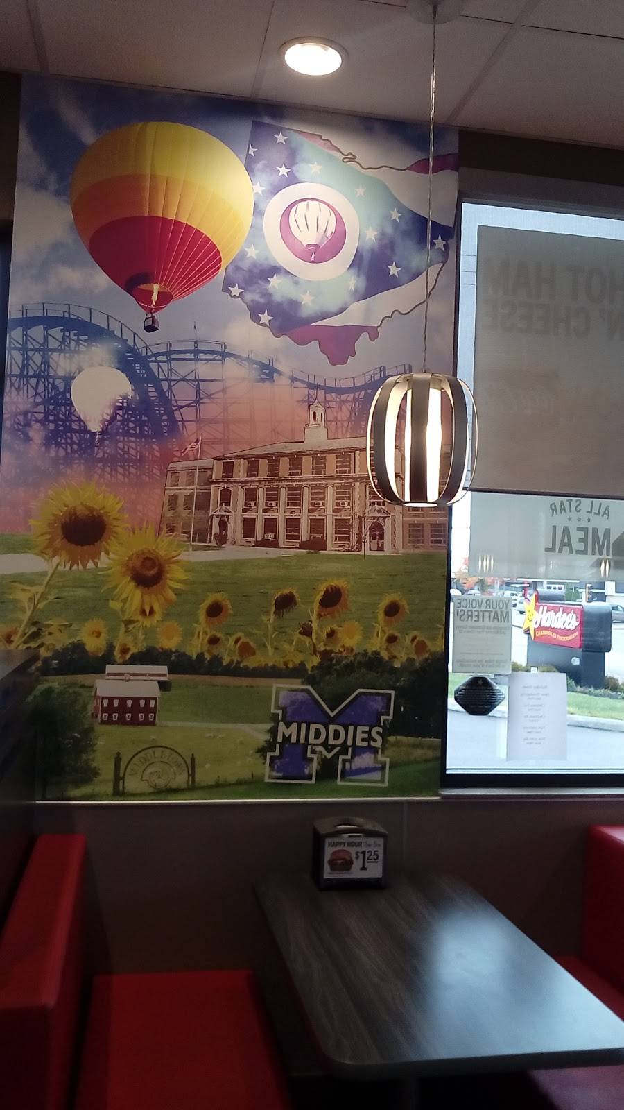 Hardees | restaurant | 500 S Breiel Blvd, Middletown, OH 45044, USA | 5134331300 OR +1 513-433-1300