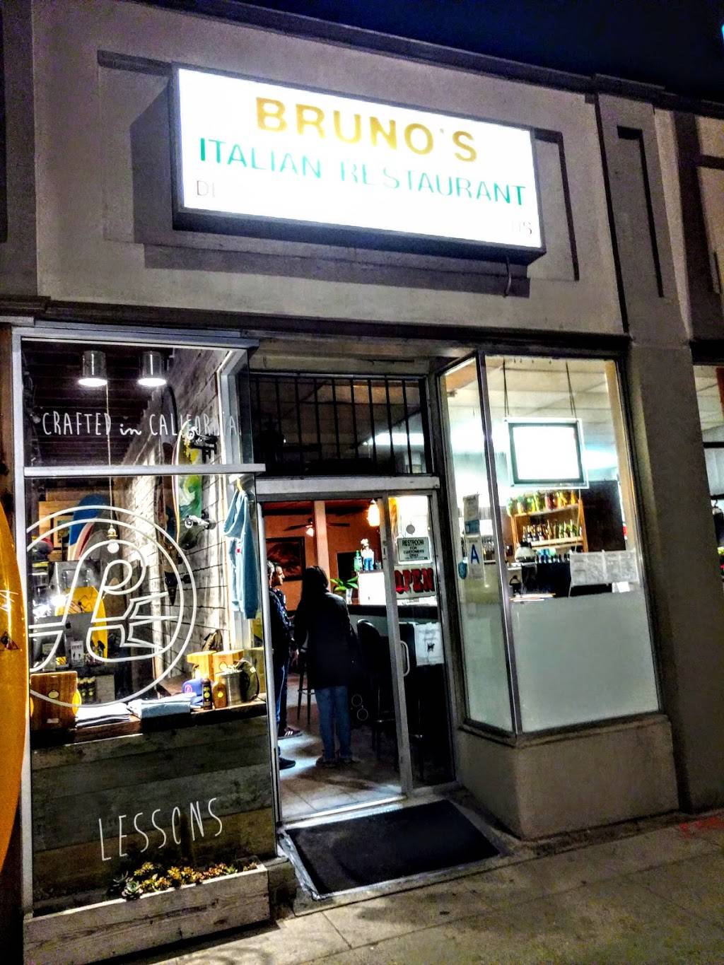 Brunos Italian Restaurant | restaurant | 1652 Ocean Ave, Santa Monica, CA 90401, USA | 3103955589 OR +1 310-395-5589