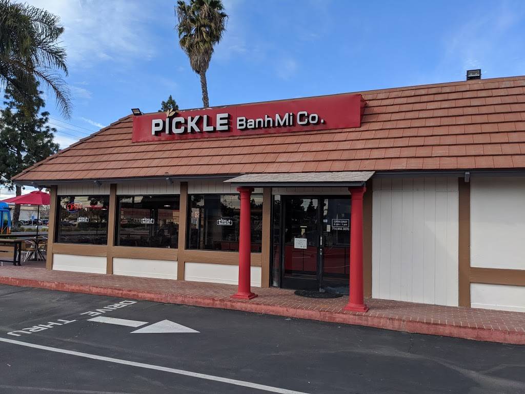 Pickle Banh Mi Co | cafe | 16086 Harbor Blvd, Fountain Valley, CA 92708, USA | 7148523070 OR +1 714-852-3070