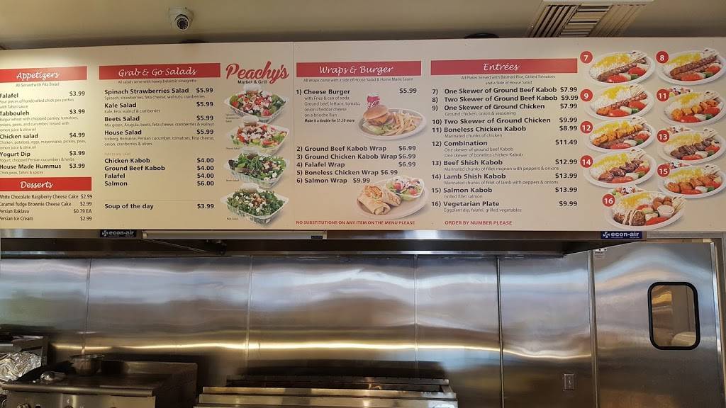 Peachys Market & Grill | restaurant | 362 N El Camino Real #2826, Encinitas, CA 92024, USA | 7604875347 OR +1 760-487-5347