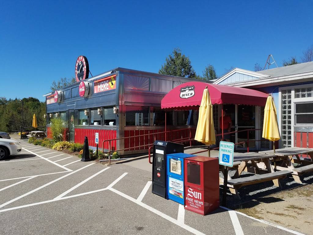 104 Diner | restaurant | 752 NH-104, New Hampton, NH 03256, USA | 6037440120 OR +1 603-744-0120