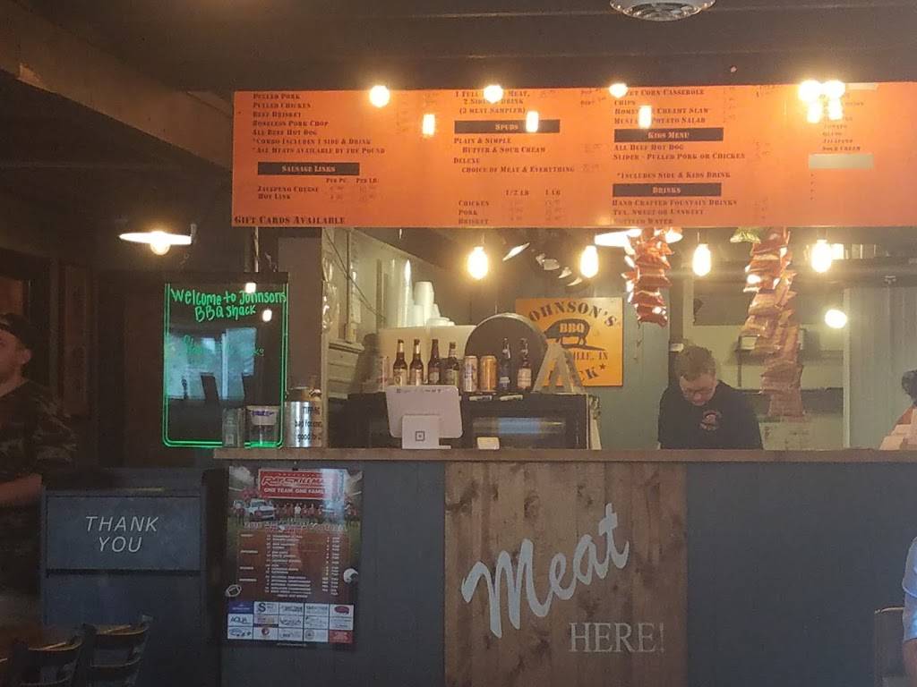 Johnsonss BBQ Shack | restaurant | 82 S Baldwin St, Bargersville, IN 46106, USA | 3174584660 OR +1 317-458-4660