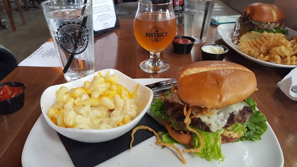 District 5 | restaurant | 1911 W Main St #4521, Richmond, VA 23220, USA | 8046581113 OR +1 804-658-1113