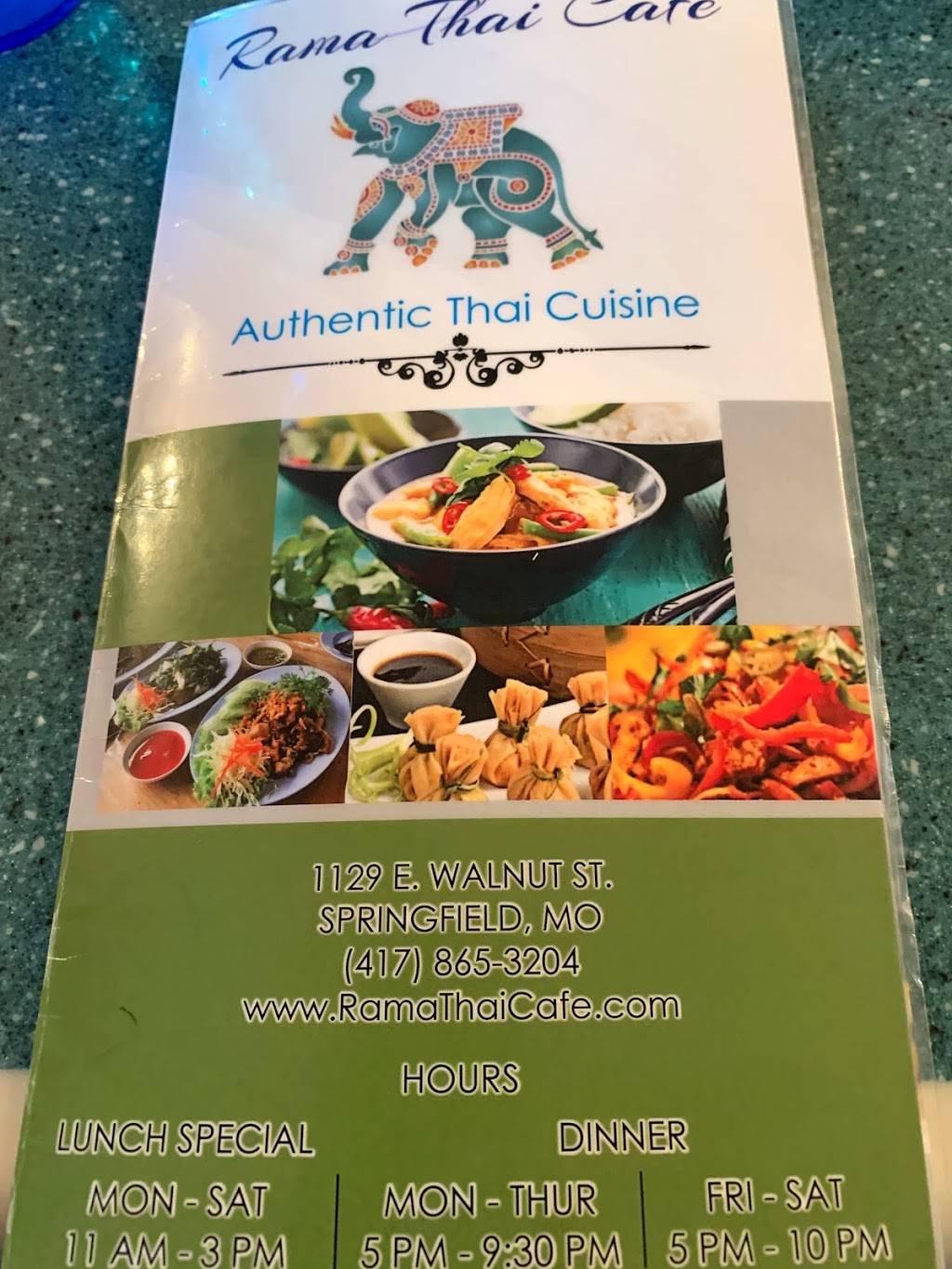 Rama Thai Café | restaurant | 1129 E Walnut St, Springfield, MO 65806, USA | 4178653204 OR +1 417-865-3204