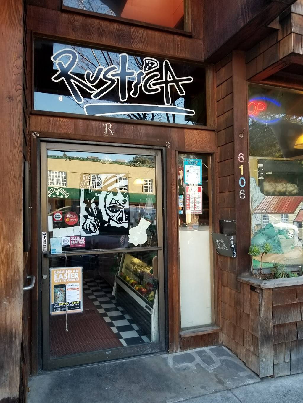 Pizza Rustica | meal delivery | 6106 La Salle Ave, Oakland, CA 94611, USA | 5106541601 OR +1 510-654-1601